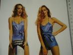 sticker Jerry Hall pinup vintage Super model pin up, Verzamelen, Verzenden