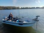 Alluminium boot gebruikt geen bb en electr.motor geen traile, Watersport en Boten, Vis- en Consoleboten, 10 tot 30 pk, Gebruikt