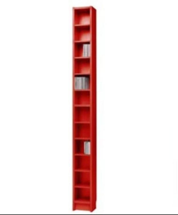 Gratis: Ikea Benno CD/DVD kast, rood, Huis en Inrichting, Kasten | Overige, Gebruikt, Ophalen