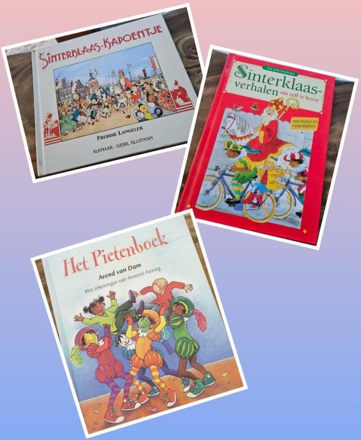 3 Sint-boeken, als nieuw, kleurrijk, heerlijk (voor-)lezen, Boeken, Kinderboeken | Jeugd | onder 10 jaar, Zo goed als nieuw, Fictie algemeen