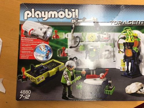 Playmobile Top Agents Robo-Gangsterlaboratorium 4880, Kinderen en Baby's, Speelgoed | Playmobil, Nieuw, Complete set, Ophalen of Verzenden