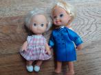 Twee vintage popjes, -, -, Ophalen of Verzenden, Zo goed als nieuw