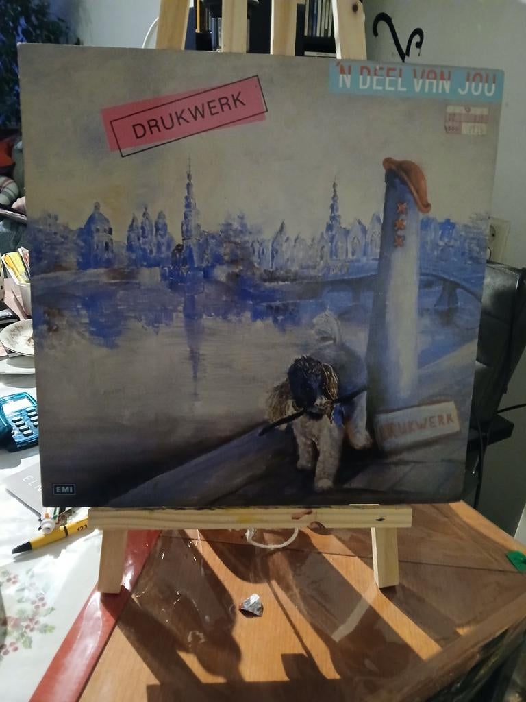 Drukwerk lp plaat, Ophalen of Verzenden, 12 inch, Levenslied of Smartlap