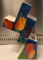 Schoonhoven keramiek Janine Lokhorst Vaas Tulpen, Verzenden