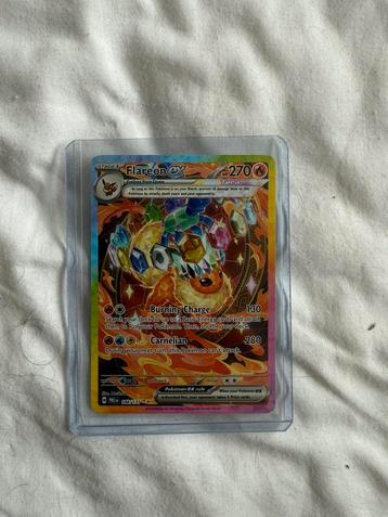 Flareon Ex #146 Pokemon Prismatic Evolution beschikbaar voor biedingen