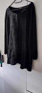 AKH tuniek apart 52/54 zwart, Ophalen of Verzenden, Zo goed als nieuw, Zwart, Blouse of Tuniek