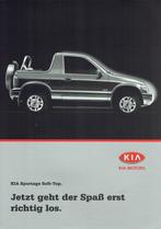 Folder Kia Sportage Soft-Top (1999), Verzenden, Zo goed als nieuw, Overige merken