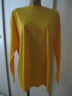 maat XXL, 1 nieuw geel T-shirt, 80 cm., Geel, Maat 46/48 (XL) of groter, Nieuw, Ophalen of Verzenden