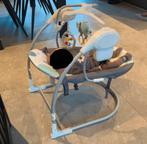 Minky babyswing, Kinderen en Baby's, Wipstoeltjes, Gebruikt, Schommelstoel, Met gordel(s) of riempje(s), Ophalen