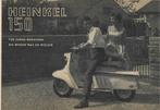 Heinkel 150 scooter folder (H15) motorscooter, Verzenden, Overige merken