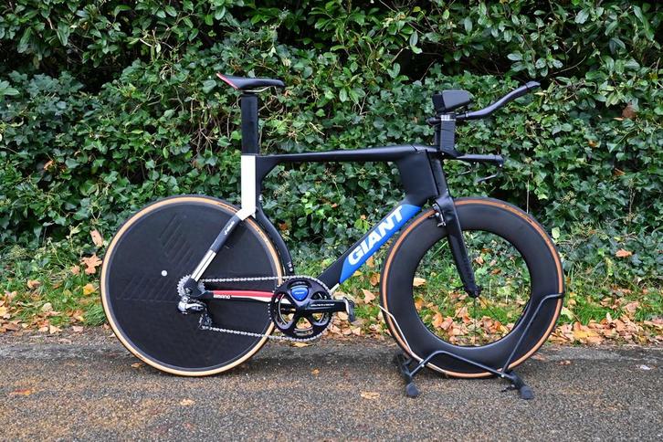 Giant Trinity Tijdritfiets, Fietsen en Brommers, Fietsen | Racefietsen, Gebruikt, Giant, Meer dan 20 versnellingen, 28 inch, Carbon