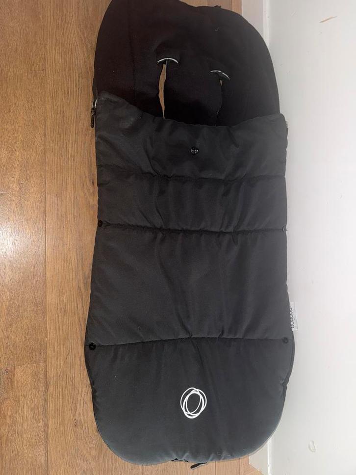 Bugaboo Voetenzak - Zwart, Kinderen en Baby's, Kinderwagens en Combinaties, Zo goed als nieuw, Kinderwagen, Bugaboo, Ophalen of Verzenden