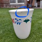 Boerenbont Boerenbond brabantsbont grote vaas, Huis en Inrichting, Ophalen of Verzenden, Overige kleuren, Minder dan 50 cm