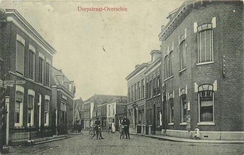 (388-576-033) Overschie Dorpstraat, Verzamelen, Ansichtkaarten | Nederland, Zuid-Holland, Verzenden