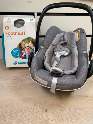 Maxi Cosi Peddle Plus met newborn verkleiner - voetenzak beschikbaar voor biedingen