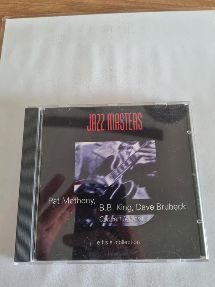 Pat Metheny, BB King, Dave Brubeck - Jazz Masters. Cd. 1996, Cd's en Dvd's, Cd's | Jazz en Blues, Ophalen of Verzenden