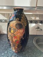 Vaas Goebel,  Artis orbis afbeelding  Klimt, de kus. UNIEK!, 50 tot 75 cm, Zwart, Aardewerk of Porselein, Ophalen of Verzenden