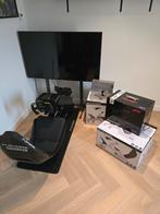 Playseat F1 Pro + CSL Elite Fanatec + TV stand + 55 Inch TV, Spelcomputers en Games, Spelcomputers | Overige Accessoires, Ophalen