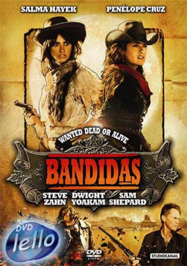 DVD: Bandidas (2006 Penélope Cruz, Salma Hayek) UK niet NLO, Cd's en Dvd's, Dvd's | Actie, Nieuw in verpakking, Actiekomedie, Alle leeftijden