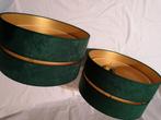 LAMPENKAPPEN -NIEUW!- PLAFONDLAMP DUOLLA DUO groen velours, Rond, Nieuw, Ophalen of Verzenden, Minder dan 25 cm