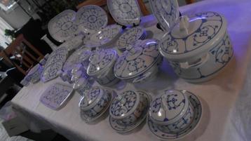 XX veel BLAU SAKS Jäger servies schalen potje ea per stuk XX beschikbaar voor biedingen