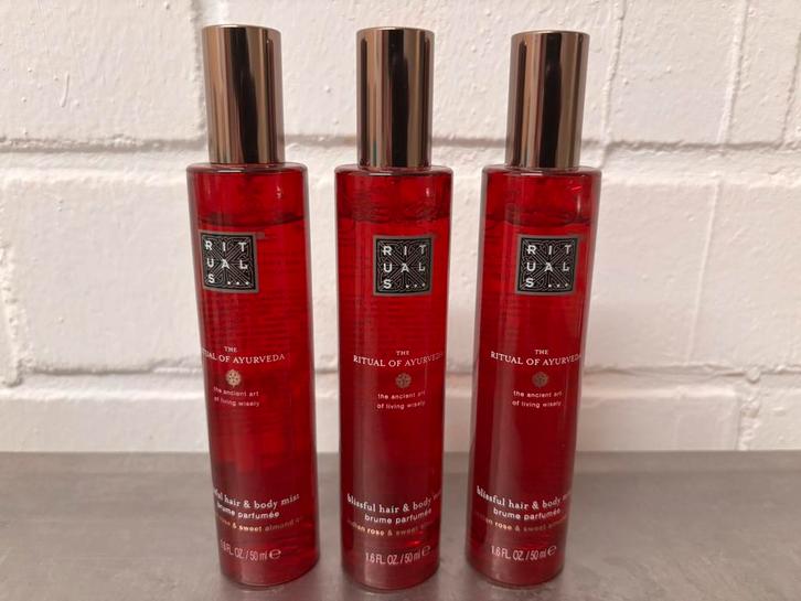 Rituals of Ayurveda bodymist ❤️ 50ml, Sieraden, Tassen en Uiterlijk, Uiterlijk | Lichaamsverzorging, Nieuw, Bad & Douche, Ophalen of Verzenden