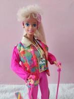 Barbie Ski Fun 1990, Ophalen of Verzenden, Gebruikt, Pop