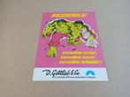Folder: Gottlieb Hulk (1979) flipperkast, Verzamelen, Automaten | Flipperkasten, Verzenden, Gebruikt, Mechanisch, Bally