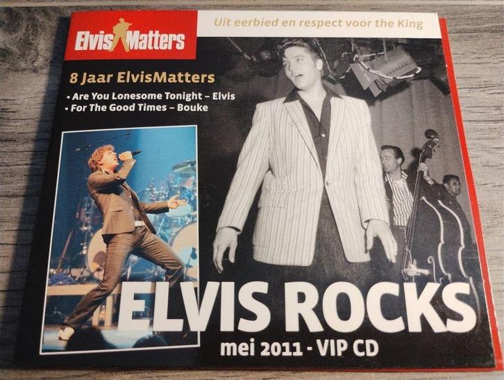 Elvis Matters - Elvis Rocks [Mei 2011 VIP CD], Cd's en Dvd's, Cd's | Rock, Zo goed als nieuw, Poprock, Ophalen of Verzenden