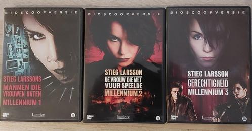 DVD Millennium Trilogie - Stieg Larsson - Lumière, Cd's en Dvd's, Dvd's | Thrillers en Misdaad, Zo goed als nieuw, Actiethriller