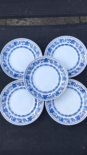 Set blauw-witte bordjes - Boch beschikbaar voor biedingen
