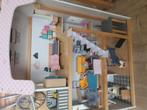Leuk poppenhuis met inrichting, Ophalen of Verzenden, Gebruikt, Poppenhuis