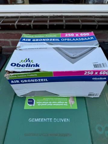 Air opblaasbaar grondzeil van het merk Obelink beschikbaar voor biedingen
