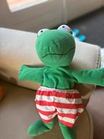 Kikker en vriendjes handpop met Zwembroek Max Velthuis, Kinderen en Baby's, Speelgoed | Knuffels en Pluche, Ophalen of Verzenden