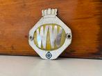 Anwb ww wegenwacht oldtimer auto embleem schildje, Verzamelen, Ophalen of Verzenden