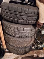 4 winterbanden 185/65 R15 met doppen 4 gaats, Auto-onderdelen, Ophalen, Gebruikt