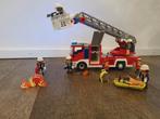 Playmobil brandweerwagen (4820), Kinderen en Baby's, Speelgoed | Playmobil, Ophalen of Verzenden, Zo goed als nieuw