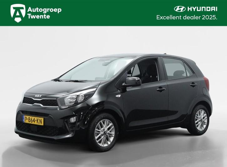 Kia Picanto 1.0 DPi Dynamic Line Automaat | Dealer onderhoud, Auto's, Kia, Bedrijf, Picanto, ABS, Achteruitrijcamera, Airbags