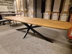 eettafel 300x110 - Deens Ovaal - massief hout, Ophalen, 100 tot 150 cm, Vijf personen of meer, Overige vormen