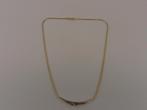 Gouden choker met briljant                               G70, Gebruikt, ., Ophalen of Verzenden, .