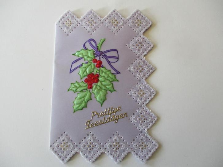 nr 300 pergamano kerstkaart, Diversen, Kerst, Ophalen of Verzenden