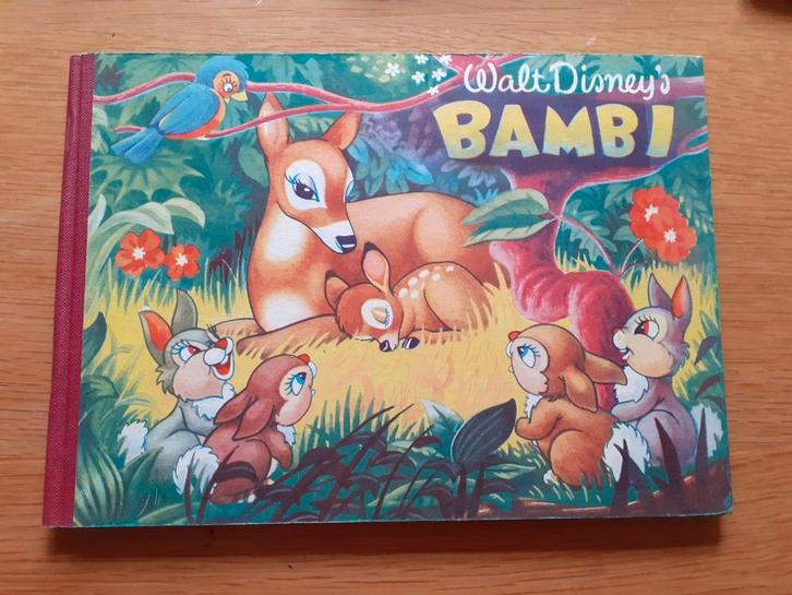 Walt Disney's Bambi plaatjesalbum WD-022/9, Boeken, Prentenboeken en Plaatjesalbums, Gelezen, Ophalen of Verzenden