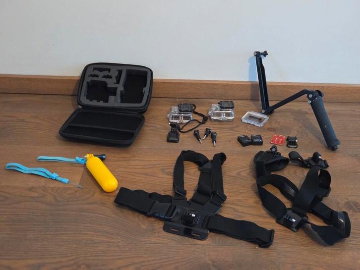 GoPro Accessoires - Complete Set, Audio, Tv en Foto, Actiecamera's, Gebruikt, GoPro, Ophalen