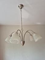 Hanglamp met glazen kapjes, Huis en Inrichting, Ophalen, Zo goed als nieuw, Glas