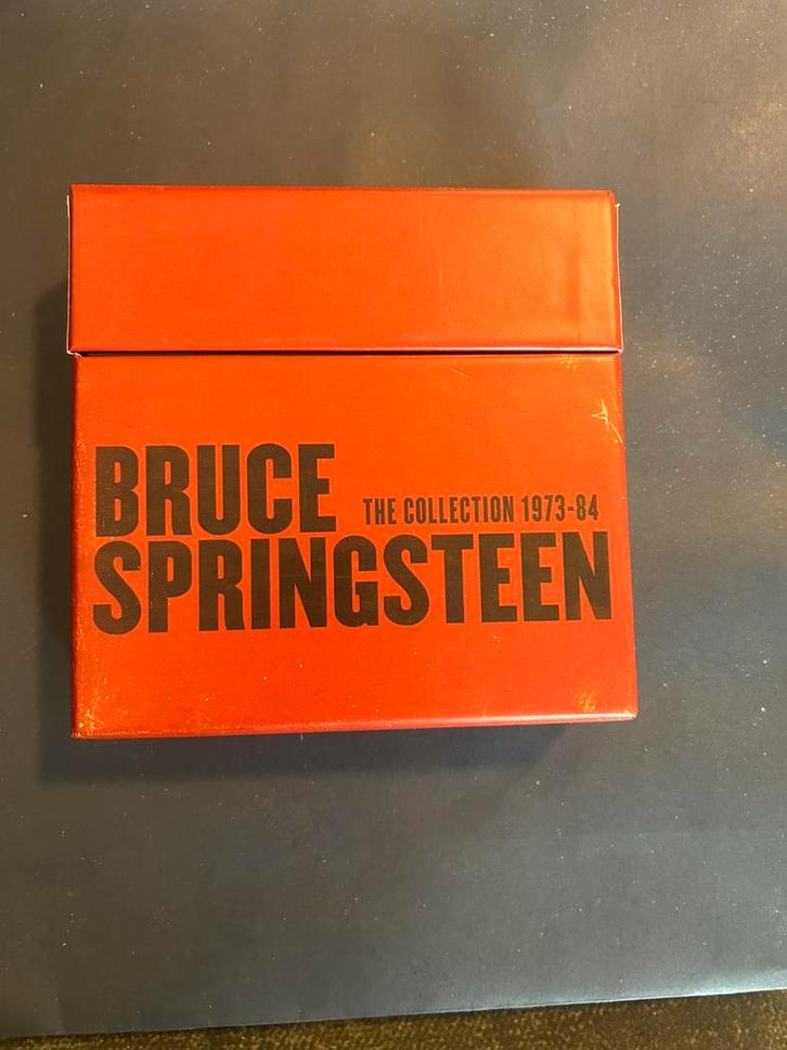 BRUCE SPRINGSTEEN CD-BOX 1973-1984, Cd's en Dvd's, Vinyl | Rock, Zo goed als nieuw, Poprock, Overige formaten, Ophalen of Verzenden