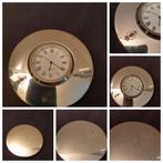 Militaire Tafelhorloge Marechaussee Verzilverd, Verzenden, Zilver
