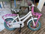 12,5 inch meisjesfiets met zijwieltjes. Kinderfiets, roze, Ophalen, Zijwieltjes, Gebruikt, Minder dan 16 inch