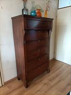 Hoge houten ladenkast, Ophalen, Gebruikt, Boerderij