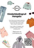 Doe gratis mee met de kinderkledingruil Hengelo, Ophalen, Gebruikt, Jongen of Meisje