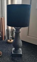 Brynxz lamp met zwarte fluwelen kap, Huis en Inrichting, Lampen | Tafellampen, Zo goed als nieuw, Ophalen